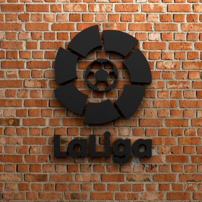 la liga logo 3d drucken modell by waelmoussa 3D print model - Mito3D