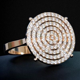 ladies' diamond ring - 3d print model tahmaz 3d print model - Mito3D