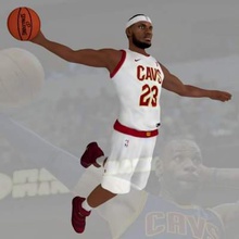 lebron james full color print ready 3d model here printing not scaled so you have adjust size want also mount printed figurine some kind base ensure proper standing zip file contains obj wrl texture png created zbrush mudbox photoshopi am attaching stl if would like standard materials tooif any questions please don't hesitate contact me respond asap encourage check my other celebrity models 3d print model - Mito3D