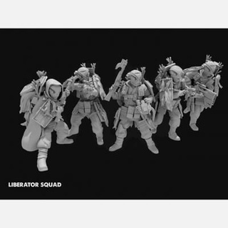 liberator squad - 3d print model 3dprintingdesigner 3d print model - Mito3D