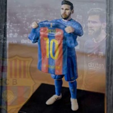 lionel messi figurine full color print ready 3d model here printing scale 1 9 19 cm his celebration against real madrid printed very well zip contains obj wrl texture pngi am attaching stl file if you would like standard materials tooif have any questions please don't hesitate contact me respond asap encourage check my other celebrity models 3d print model - Mito3D