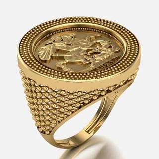 lira ring 007 - 3d print model jewelry 3d print model - Mito3D