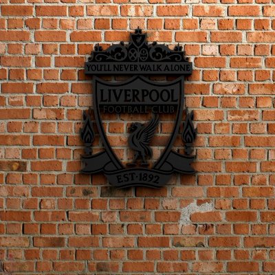 Liverpool fc logo impresión Listo 3d modelo 3D print model - Mito3D