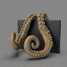 lovecraft tentacules créature titulaire soutien impression prêt 3d modèle 3d print model - Mito3D