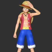 luffy - one piece print ready 3d model monkey d straw hat fictional character main protagonist manga series created eiichiro oda made his debut chapter 1 young boy acquires properties rubber after inadvertently eating supernatural gum-gum fruitthis almost attached youth most people around worldi have divided individual parts make easy printing obj stl files version 10 thanks very much viewing my hope you guys like himbest regards 3d print model - Mito3D