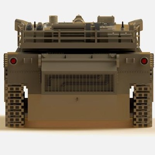 m1 abrams Panzer 3d drucken Modell ege Reich 3d print model - Mito3D