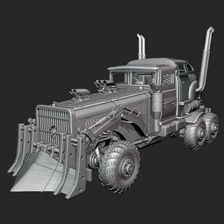 madmax war rig truck - 3d print model stanis3dsv 3d print model - Mito3D