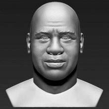 magic johnson bust print ready 3d model here printing current size 5 cm height but you free scale it zip file contains obj stl created zbrushif have any questions please don't hesitate contact me respond asap encourage check my other celebrity models 3d print model - Mito3D