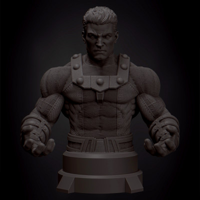 magneto busto 3d impresión modelo rfcoomp 3D print model - Mito3D