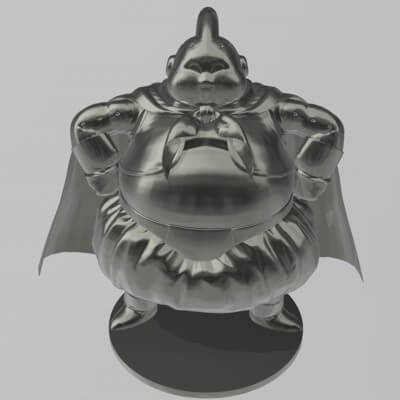 majin buu 3d yazdır model by moogar 3d print model - Mito3D