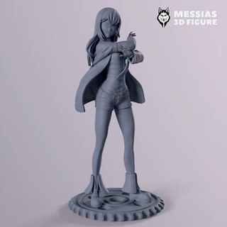 makise kurisu 3d figure m2so 3d print model - Mito3D