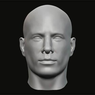 Masculin tête 011 3d impression modèle jaguar bête production 3d print model - Mito3D