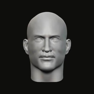 masculino cabeça 012 3d impressão modelo jaguar fera Produção 3d print model - Mito3D