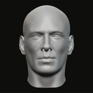 masculino cabeza 015 3d impresión modelo jaguar bestia producción 3d print model - Mito3D
