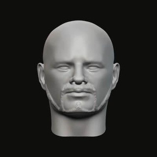 masculino cabeça 01 030 3d impressão modelo jaguar fera Produção 3d print model - Mito3D