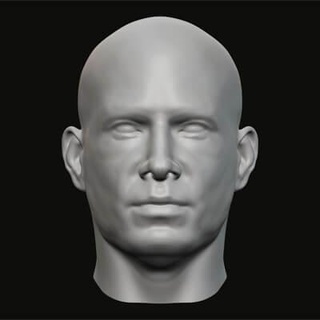 Masculin tête 021 3d impression modèle jaguar bête production 3d print model - Mito3D