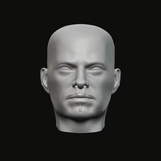 masculino cabeça 02 07 3d impressão modelo jaguar fera Produção 3d print model - Mito3D