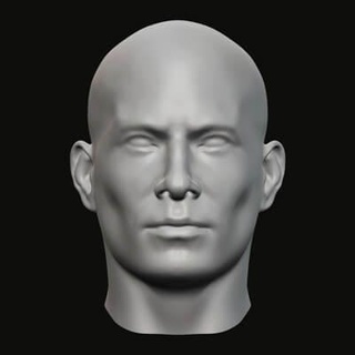 Masculin tête 06 3d impression modèle jaguar bête production 3d print model - Mito3D