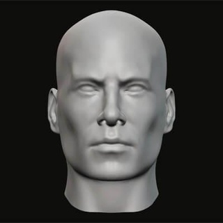 Masculin tête 07 3d impression modèle jaguar bête production 3d print model - Mito3D