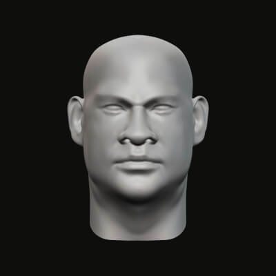 masculino cabeça 07 02 3d impressão modelo jaguar fera Produção 3D print model - Mito3D