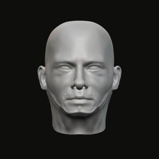 masculino cabeça 08 028 3d impressão modelo jaguar fera Produção 3d print model - Mito3D