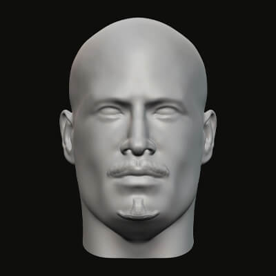 masculino cabeça 113 3d impressão modelo jaguar fera Produção 3D print model - Mito3D