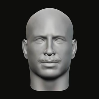 Masculin tête 130 3d impression modèle jaguar bête production 3d print model - Mito3D