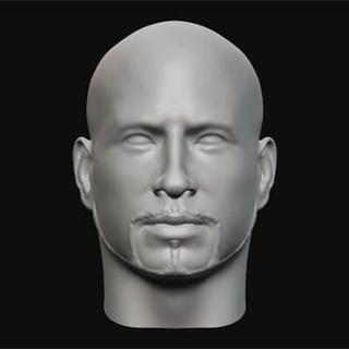 Masculin tête 137 3d impression modèle jaguar bête production 3d print model - Mito3D