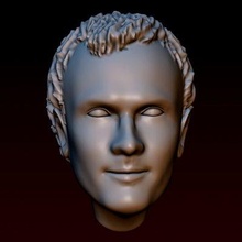 male head 16 - print ready 3d model alexkovalev 3d print model - Mito3D