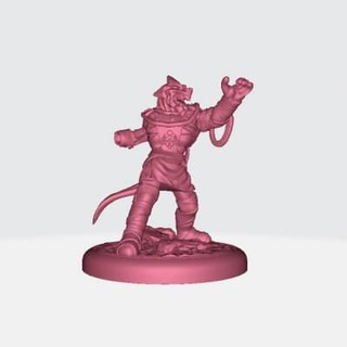 erkek magma Dragonborn şaman 3d Yazdır model mai oğul 3d print model - Mito3D