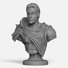 male warrior statue - print ready 3d model cghub 3d print model - Mito3D