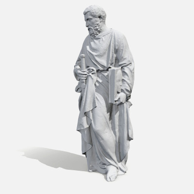 uomo statua mistero Dilara tek 3D print model - Mito3D