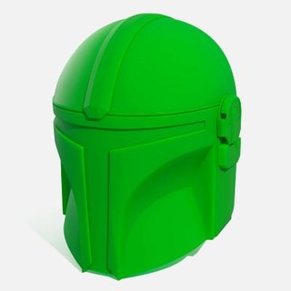 mandaloriano capacete cgiknights 3d print model - Mito3D