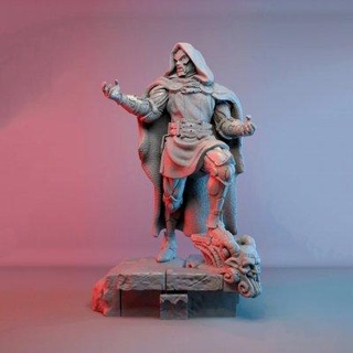 marvel dr doom sculpture lisahenniga 3d print model - Mito3D