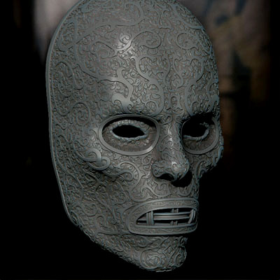 masque mort impression studio numérique 3D print model - Mito3D