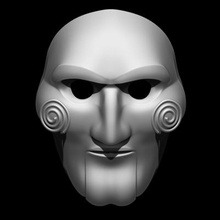máscara impresión Listo 3d modelo 3d print model - Mito3D