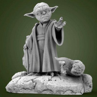 usta Yoda heykel 3d Yazdır model cheriloyet 3d print model - Mito3D