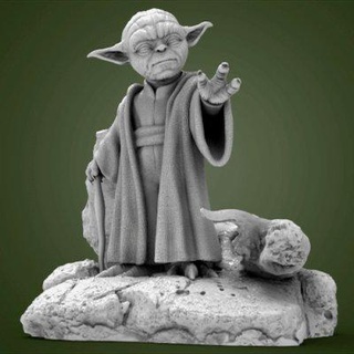 Maître yoda statue 3d impression modèle chériloyet 3d print model - Mito3D