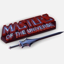 mestres universo logotipo impressão pronto 3d modelo 3d print model - Mito3D