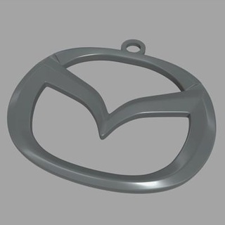 Mazda chave anel 3d impressão modelo viperjr3d 3d print model - Mito3D