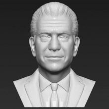 mel gibson bust print ready 3d model here printing current size 5 cm height but you free scale it zip file contains obj stl created zbrushif have any questions please don't hesitate contact me respond asap encourage check my other celebrity models 3d print model - Mito3D
