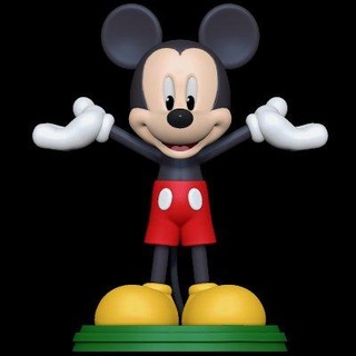 mickey Maus dummes Spielzeug 3d print model - Mito3D