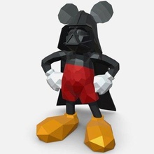 mickey mouse figure - print ready 3d model lowpoly 3d print model - Mito3D