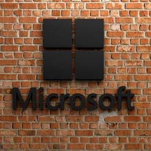 Microsoft logo impression prêt 3d modèle waelmoussa 3d print model - Mito3D