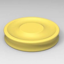 mini frisbee free print ready 3d model 3d print model - Mito3D