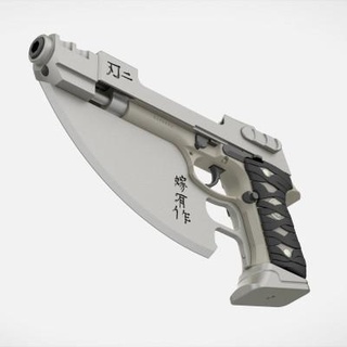 değiştirilmiş Beretta 92fs bıçak ağzı 2 bardak 3d print model - Mito3D