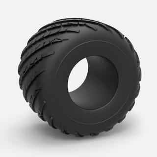 monster jam tire 1 25 cosplayitemsrock 3d print model - Mito3D