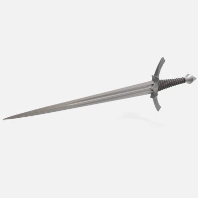 morgul espada filme hobbit inesperado 2012 impressão pronto 3d modelo 3D print model - Mito3D