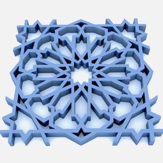 moroccan islamic pattern stl 3d print model lbdesigner 3d print model - Mito3D