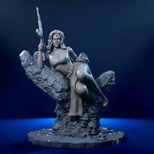 mystique men figurine impression prêt 3d modèle chériloyet 3d print model - Mito3D
